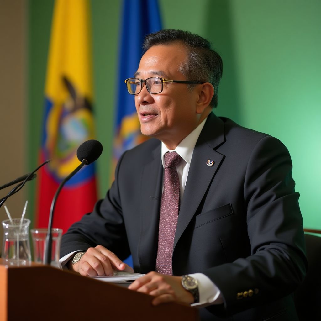 Representante del Ministerio de Ambiente